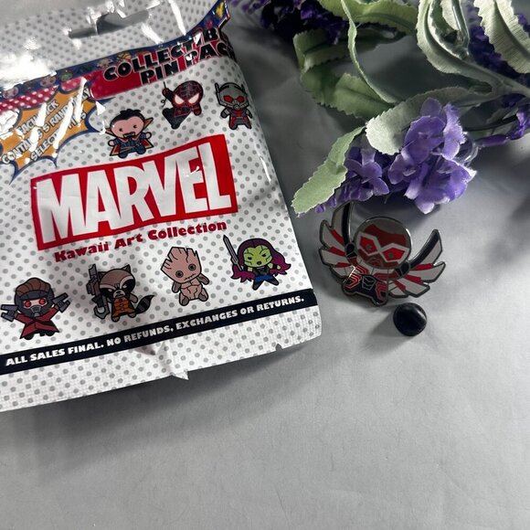 Disney Falcon Marvel Trading Pin Avengers Superhero Lapel Pin Brooch Jewelry - Picture 3 of 6